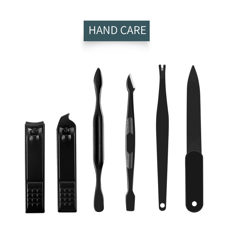 16-Piece Manicure & Pedicure Set with Case – Clippers, Trimmers & Grooming Tools